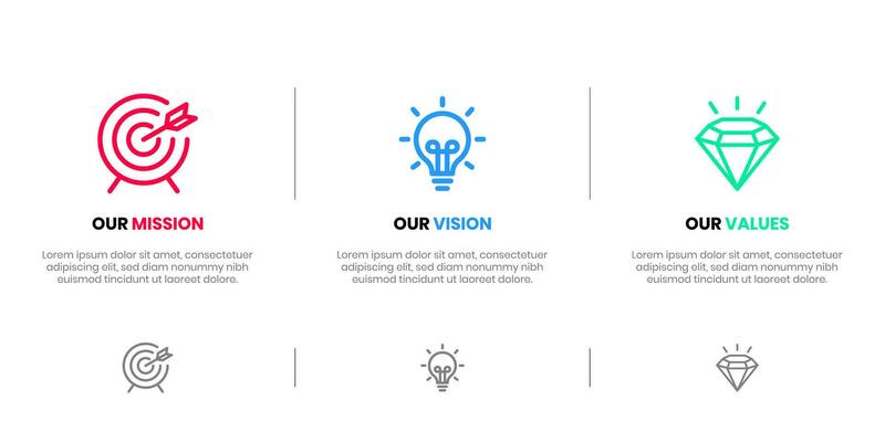 mission-vision-values-infographic-banner-template-company-goal-infographic-design-with-modern-flat-icon-design-illustration-infographic-icon-design-banner-free-vector